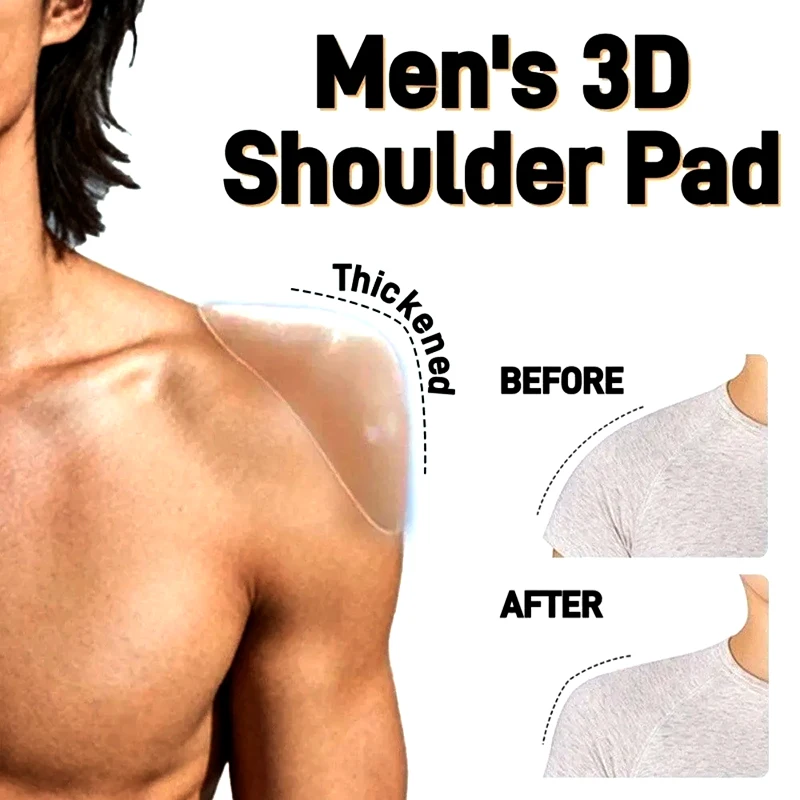 Men's 3D Shoulder Pad Body Shaper Breathable Self-Adhesive Invisible Hidden Pad Thickened Reusable Silicone Shoulder Enhancer
Men's 3D Shoulder Pad Body Shaper Breathable Self-Adhesive Invisible Hidden Pad Thickened Reusable Silicone Shoulder Enhancer
