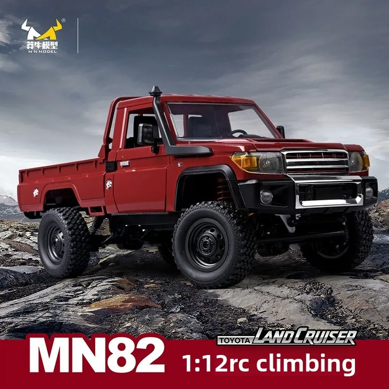 MN82 4WD RC Off-road Vehicle 1/12 LC79 Pickup Climbing Car with LED Lights Full Size Simulation RC Climbing Car Boy Toy Car
MN82 4WD RC Off-road Vehicle 1/12 LC79 Pickup Climbing Car with LED Lights Full Size Simulation RC Climbing Car Boy Toy Car