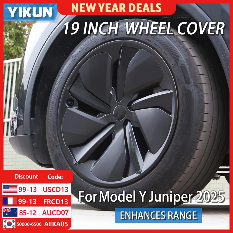 4PCS Hub Cap 19 Inch for Tesla Model Y Juniper 2025 Performance Replacement 19" Crossflow Wheels Cover Full Rim Car Accessories
4PCS Hub Cap 19 Inch for Tesla Model Y Juniper 2025 Performance Replacement 19" Crossflow Wheels Cover Full Rim Car Accessories