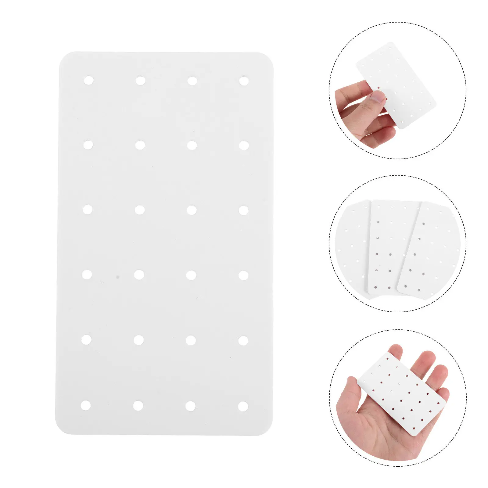 20Pcs Clear Acrylic Earring Holder Cards Portable Jewelry Display Organizer Multi Hole Travel Stand Up Earring Display Cards
20Pcs Clear Acrylic Earring Holder Cards Portable Jewelry Display Organizer Multi Hole Travel Stand Up Earring Display Cards