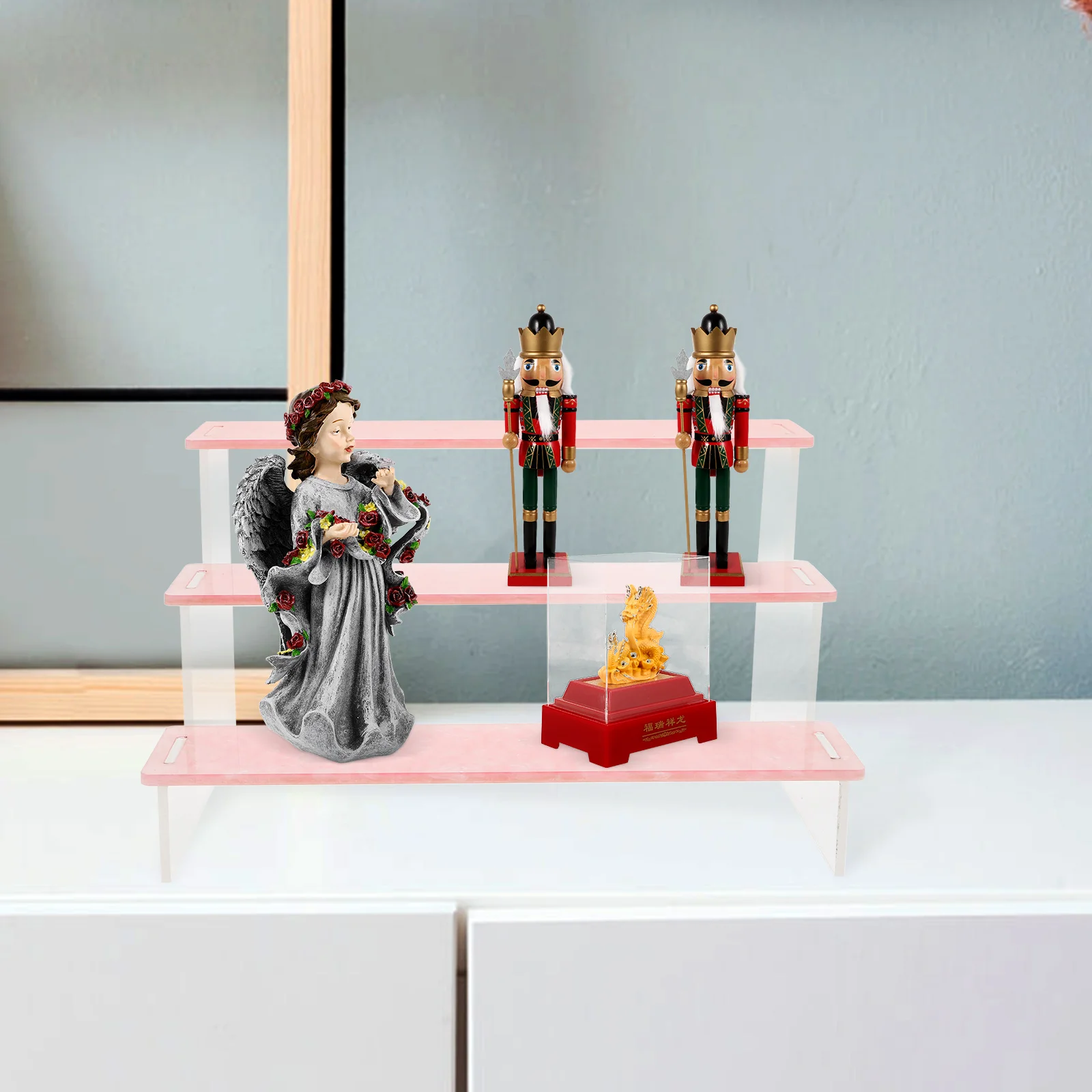 2Pcs Versatile Acrylic Figurine Display Rack Desktop Organizer Multi-Tier Storage Solution
2Pcs Versatile Acrylic Figurine Display Rack Desktop Organizer Multi-Tier Storage Solution