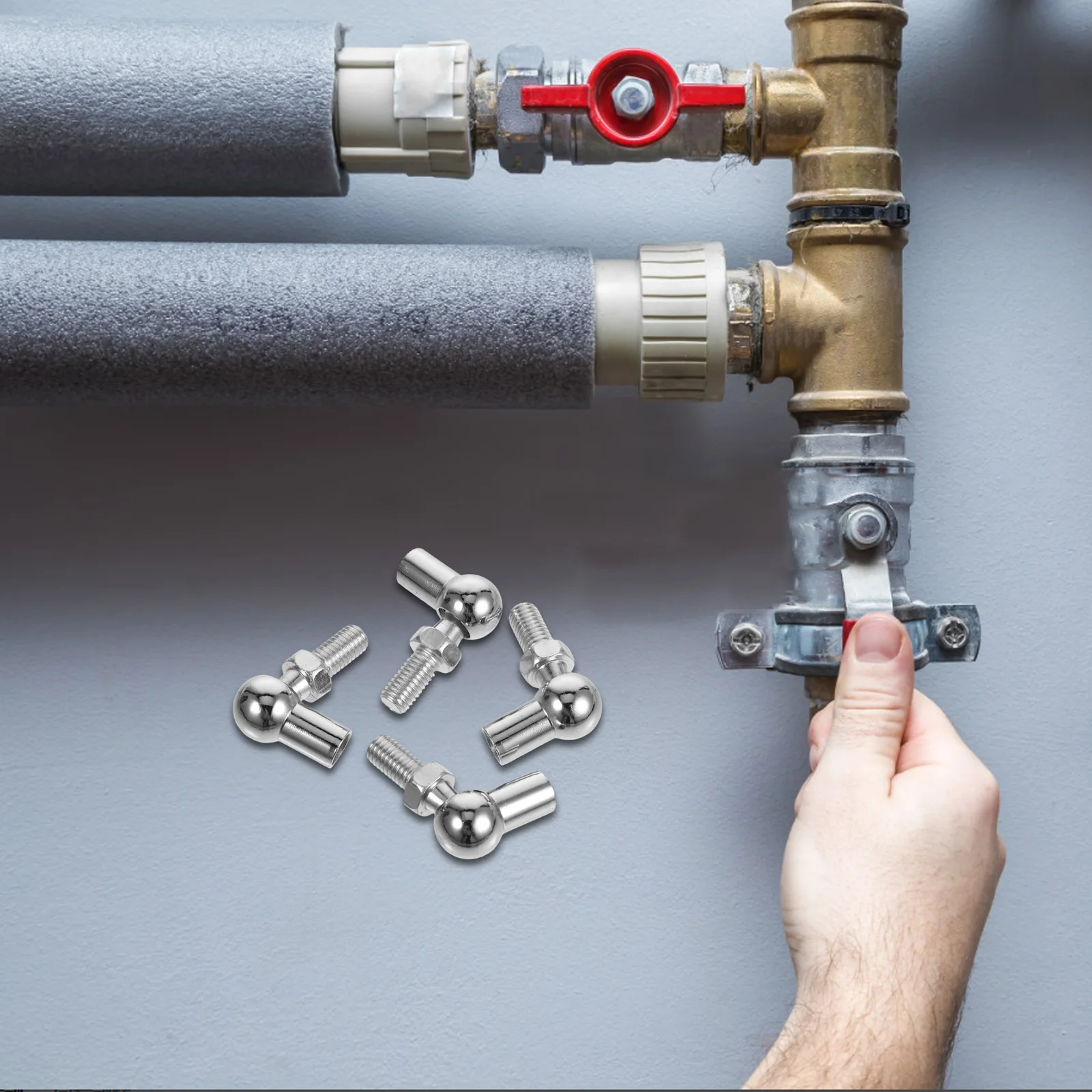 4pcs Gas Spring Ball Socket Connector Right-Angle Female Thread Endfitting For Automotive Door Cupboard Steel L-Shape Hydraulic
4pcs Gas Spring Ball Socket Connector Right-Angle Female Thread Endfitting For Automotive Door Cupboard Steel L-Shape Hydraulic