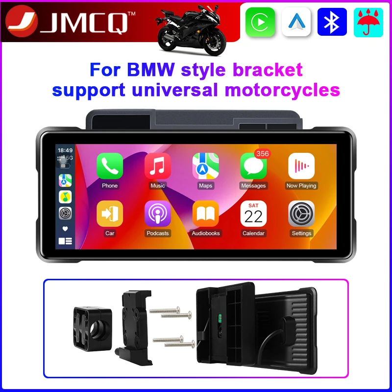 6.86 inch Universal GPS Navigation Motorcycle IPX7 Waterproof Carplay Screen Portable Motorcycle Wireless Android Auto Monitor
6.86 inch Universal GPS Navigation Motorcycle IPX7 Waterproof Carplay Screen Portable Motorcycle Wireless Android Auto Monitor