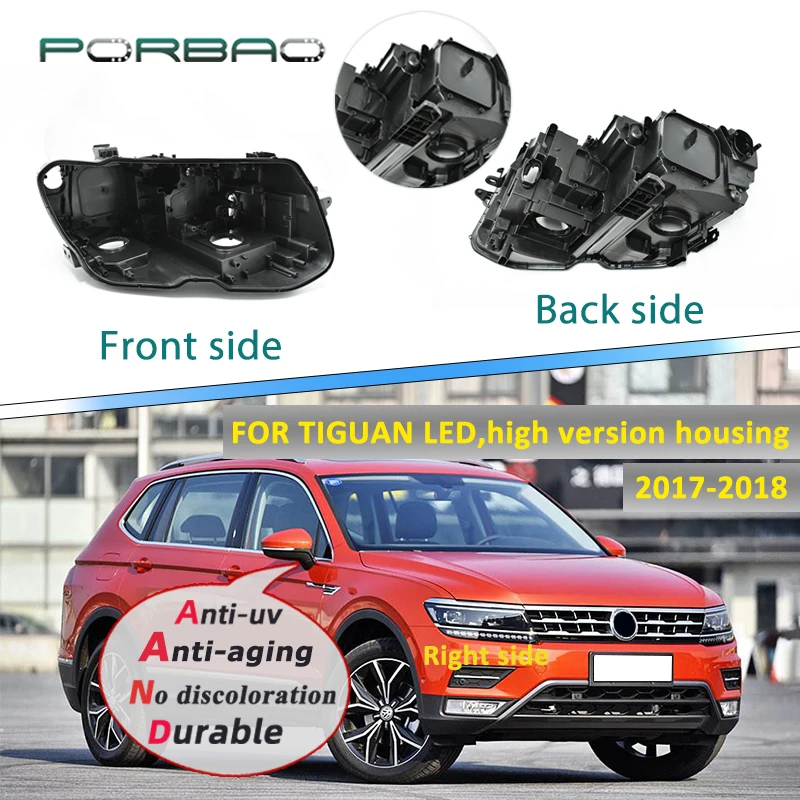 Headlamp Back Base Plastic Black For Volkswagen VW TIGUAN LED 2017 2018 2019 Front Car Bottom Rear Housing Shell Lamp Holder
Headlamp Back Base Plastic Black For Volkswagen VW TIGUAN LED 2017 2018 2019 Front Car Bottom Rear Housing Shell Lamp Holder