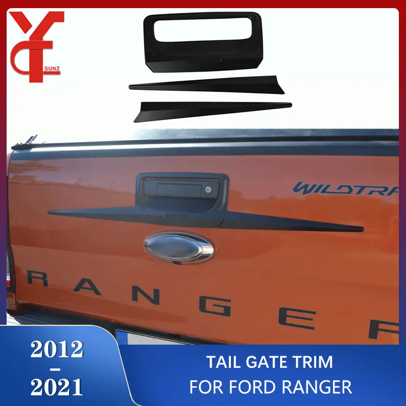 Tailgate Protector Cover Rear Door Handle Surround Trims For Ford Ranger Wildtrak T6 T7 T8 2012-2016 2017 2018 2019 2020 2021
Tailgate Protector Cover Rear Door Handle Surround Trims For Ford Ranger Wildtrak T6 T7 T8 2012-2016 2017 2018 2019 2020 2021