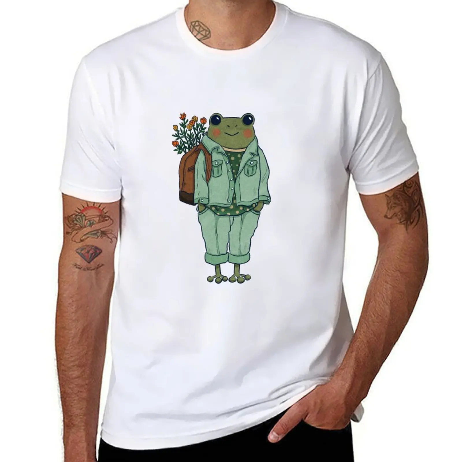 Mr. Frog - Casual T-Shirt t shirts for man graphic vintage man t shirts graphic T-Shirt
Mr. Frog - Casual T-Shirt t shirts for man graphic vintage man t shirts graphic T-Shirt