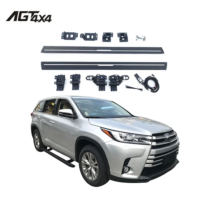 AGT4X4 Auto Accessories Automatic Running Board for Toyota for Highlander 2015 Power Side bar Aluminum Electric Side Step
AGT4X4 Auto Accessories Automatic Running Board for Toyota for Highlander 2015 Power Side bar Aluminum Electric Side Step