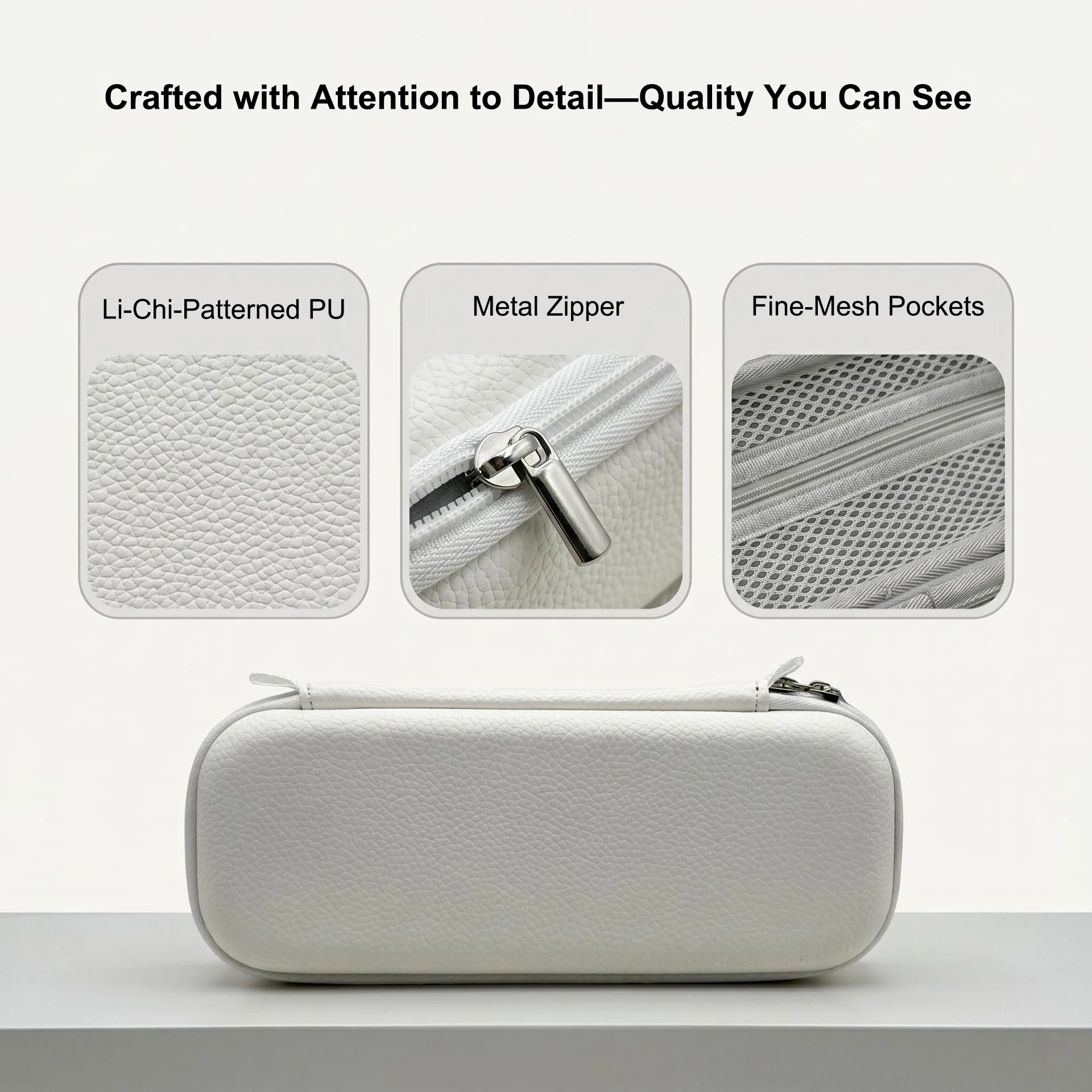 Hard Case for Insta360 Luna Ultra Shockproof Scratch Resistant Metal Zipper Mesh Organizer Pouch Portable Travel Storage Bag
Hard Case for Insta360 Luna Ultra Shockproof Scratch Resistant Metal Zipper Mesh Organizer Pouch Portable Travel Storage Bag