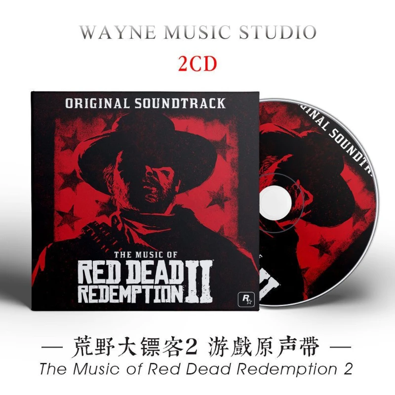 Game RDR2 Woody Jackson Music CD Red Dead Redemption 2 OST Album Compact Disc Cosplay Walkman Soundtracks Box Collection
Game RDR2 Woody Jackson Music CD Red Dead Redemption 2 OST Album Compact Disc Cosplay Walkman Soundtracks Box Collection