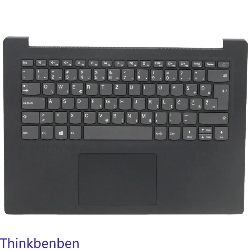 Slovenian Texture Black Keyboard Upper Case Palmrest Shell Cover For Lenovo Ideapad S145 14 IWL AST API IGM IKB IIL 5CB0S17027
Slovenian Texture Black Keyboard Upper Case Palmrest Shell Cover For Lenovo Ideapad S145 14 IWL AST API IGM IKB IIL 5CB0S17027