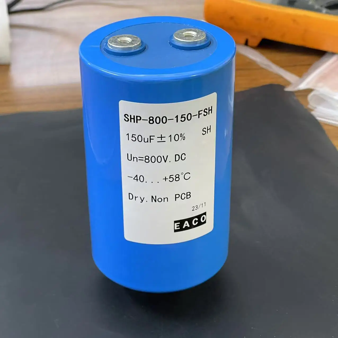 SHP-800-150- FSH 150 мкФ 800 В сильноточный, высокочастотный, фильтр высокого напряжения, бесступенчатый конденсатор
SHP-800-150- FSH 150 мкФ 800 В сильноточный, высокочастотный, фильтр высокого напряжения, бесступенчатый конденсатор