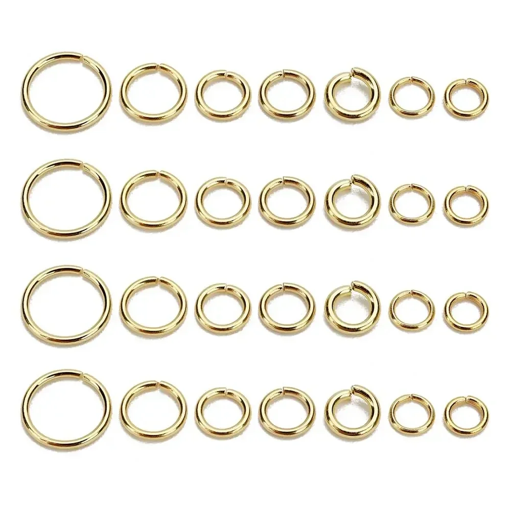 Louleur High Quality Stainless Steel Open Jump Ring Round Gold Color Split Rings For Diy Jewelry Making Findings Wholesale
Louleur High Quality Stainless Steel Open Jump Ring Round Gold Color Split Rings For Diy Jewelry Making Findings Wholesale