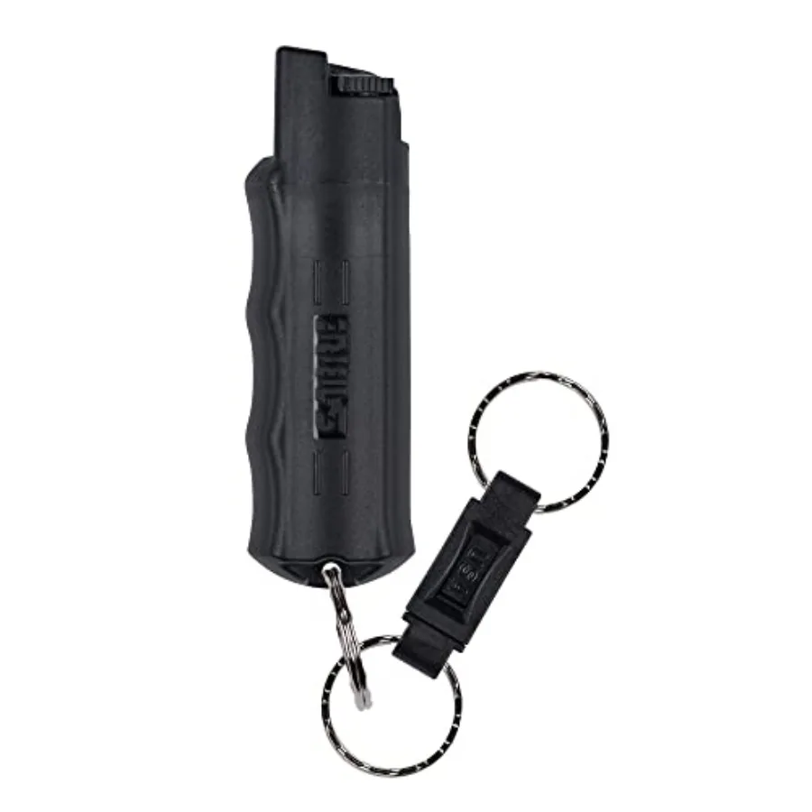 Быстросъемный брелок SABRE Pepper Spray для удобного переноски и быстрого доступа, ручка для пальцев для более точности и более быстрее прицеливания, максимум P
Быстросъемный брелок SABRE Pepper Spray для удобного переноски и быстрого доступа, ручка для пальцев для более точности и более быстрее прицеливания, максимум P