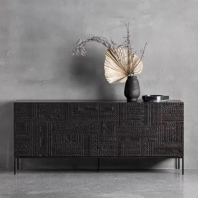 medieval dining side cabinet light luxury modern industrial style home solid wood porch cabinet TV cabinet living room locker
medieval dining side cabinet light luxury modern industrial style home solid wood porch cabinet TV cabinet living room locker