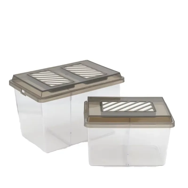 Transparent Acrylic Insect Habitat Breeding Box for Rhinoceros Beetle Stag Beetle and Larvae Reptile Cage Easy Clean
Transparent Acrylic Insect Habitat Breeding Box for Rhinoceros Beetle Stag Beetle and Larvae Reptile Cage Easy Clean