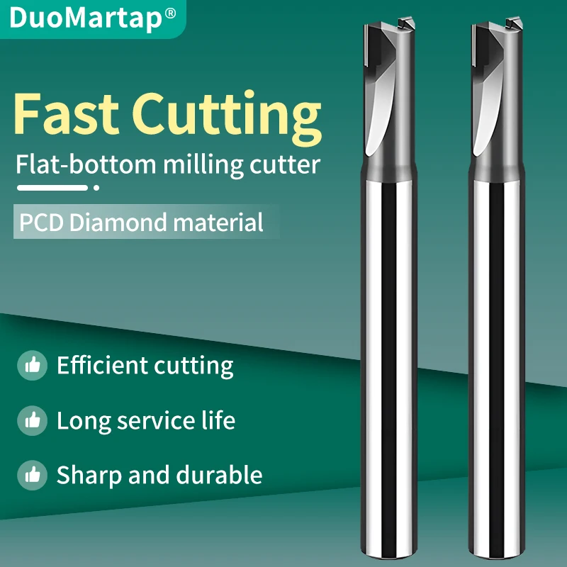 PCD Diamond Milling Cutter Carbon Fiber Fiberglass Bakelite Machining Tool CNC Carbide Engraving Bit Polycrystalline End Mill
PCD Diamond Milling Cutter Carbon Fiber Fiberglass Bakelite Machining Tool CNC Carbide Engraving Bit Polycrystalline End Mill