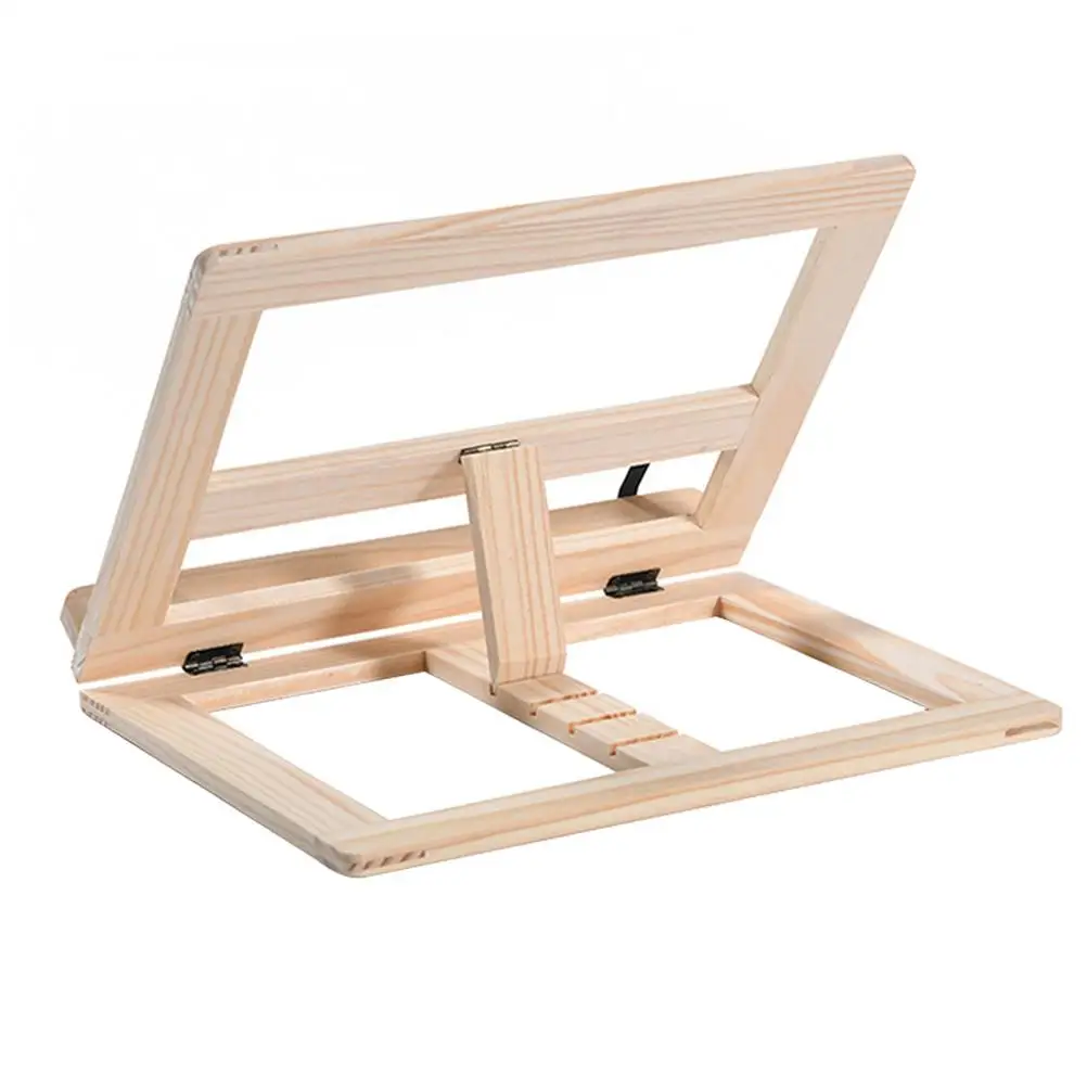 Wooden Reading Adjustable Book Holder Foldable Desk Childrens Bookshelf High Density Student Book Holder Compact Design
Wooden Reading Adjustable Book Holder Foldable Desk Childrens Bookshelf High Density Student Book Holder Compact Design