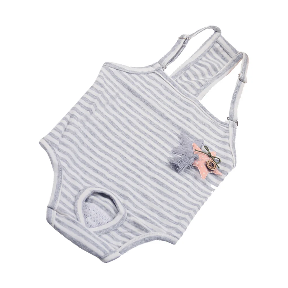 Comfortable Female Dog Period Pants Pet Diaper Suspender Stripe Pattern Health Protection Dog Diaper Pet Supply
Comfortable Female Dog Period Pants Pet Diaper Suspender Stripe Pattern Health Protection Dog Diaper Pet Supply