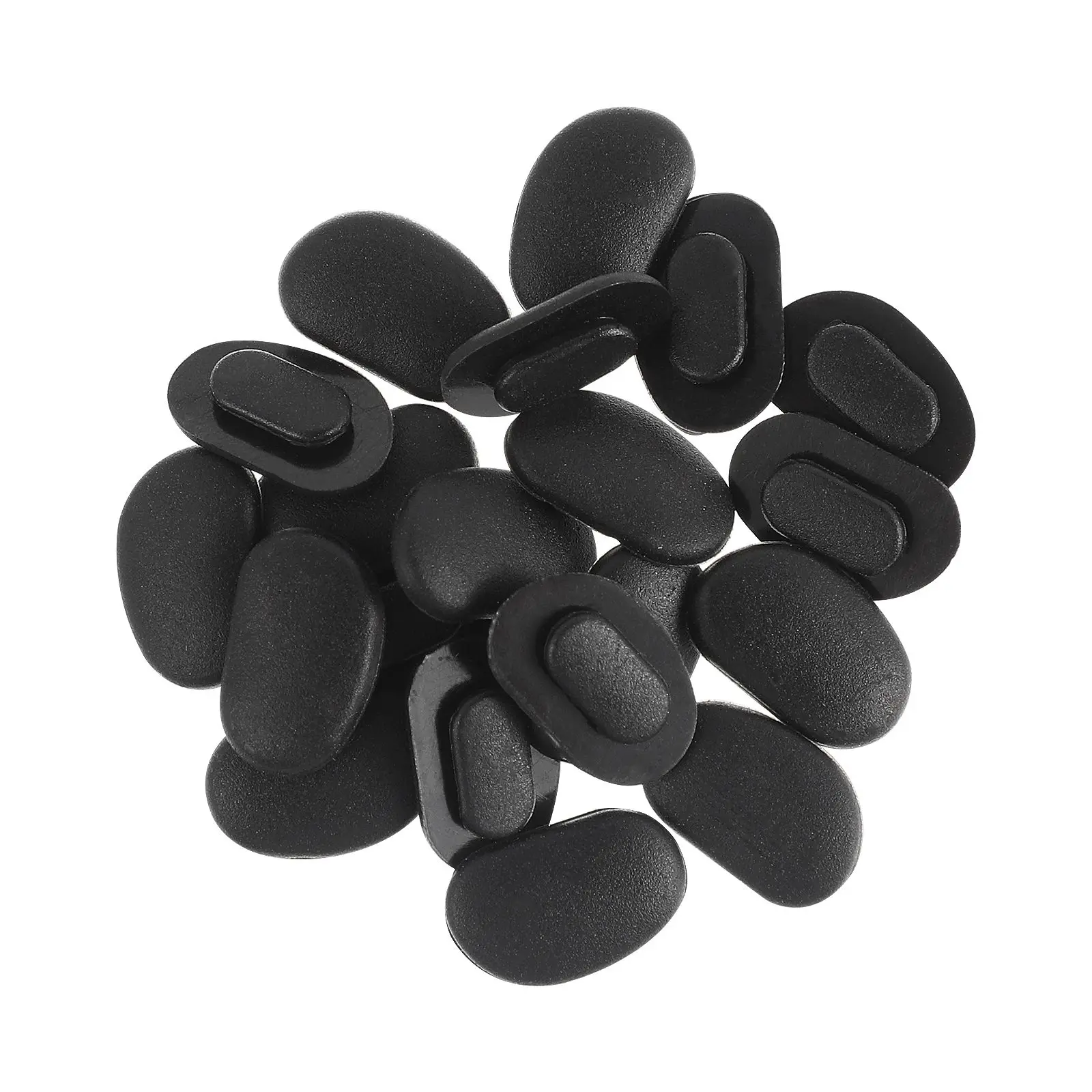 20 Pcs Nose Pads for Glasses Eyeglasses Black Silicone Replacement Non Reusable Durable Anti Slip
20 Pcs Nose Pads for Glasses Eyeglasses Black Silicone Replacement Non Reusable Durable Anti Slip