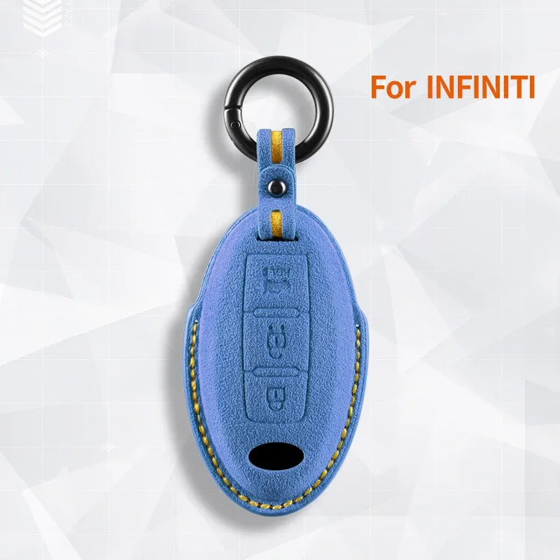 Car Remote Key Case Cover Holder Key Shell Buckle for Infiniti Qx60 Qx70 Qx30 Q70 Q50 Fx35 for Infiniti Suede Leather Key Fob
Car Remote Key Case Cover Holder Key Shell Buckle for Infiniti Qx60 Qx70 Qx30 Q70 Q50 Fx35 for Infiniti Suede Leather Key Fob