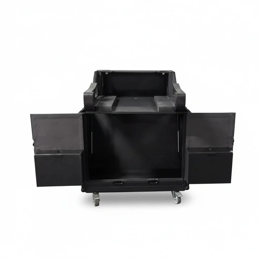 Flight Case with Aluminum Frame and Plywood, ATA Road Case Fit for YAMAHA TF3, Waterproof Hydraulic Flip Custom Audio Case
Flight Case with Aluminum Frame and Plywood, ATA Road Case Fit for YAMAHA TF3, Waterproof Hydraulic Flip Custom Audio Case