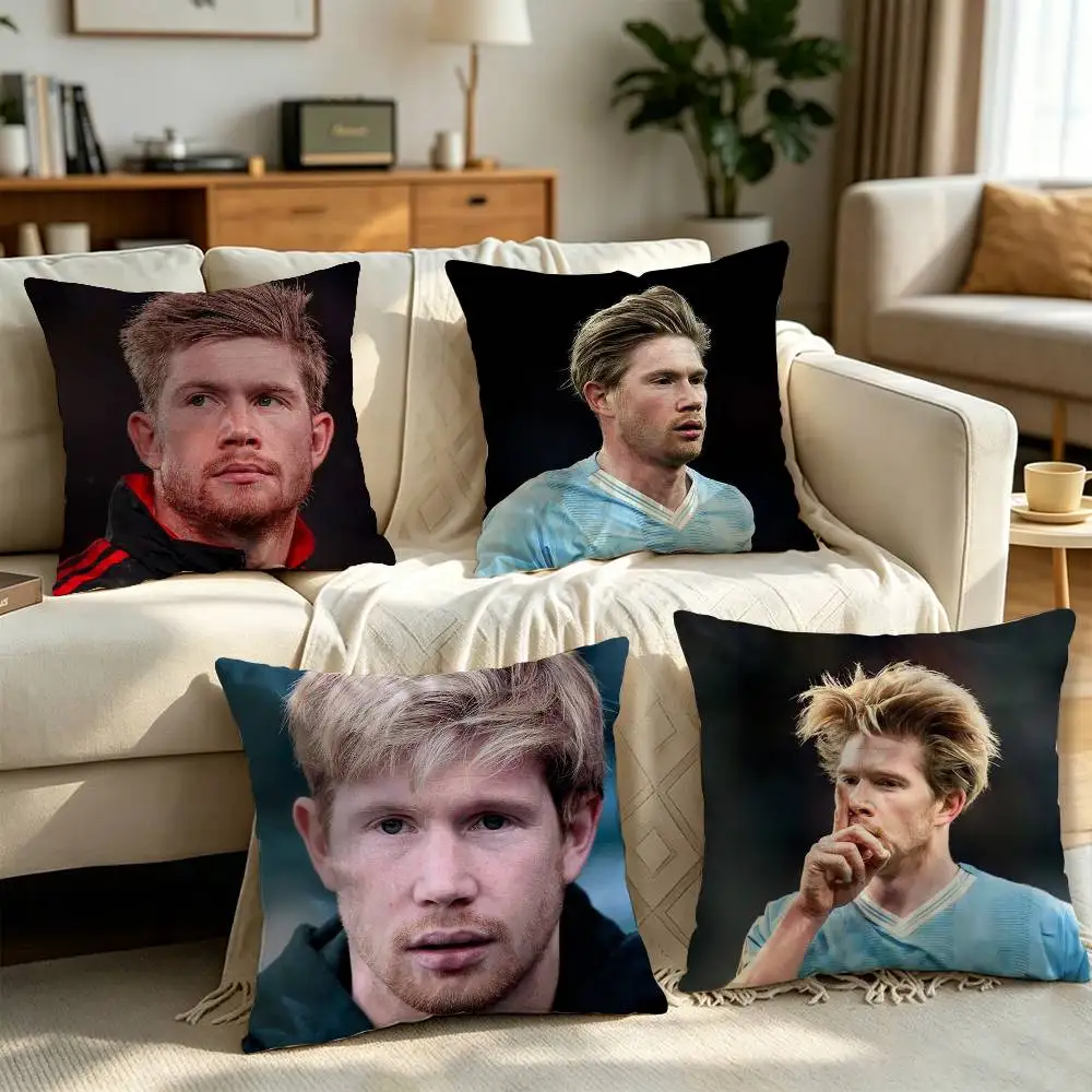 Kevin De Bruyne Football Pillow cover Simple solid color design Surprise For Multiple Bedroom Styles.
Kevin De Bruyne Football Pillow cover Simple solid color design Surprise For Multiple Bedroom Styles.