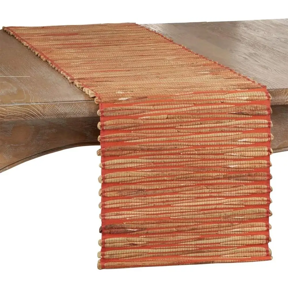 Orange 14 x 90 Woven Water Hyacinth Table Runner for Dining and Special Events
Orange 14 x 90 Woven Water Hyacinth Table Runner for Dining and Special Events