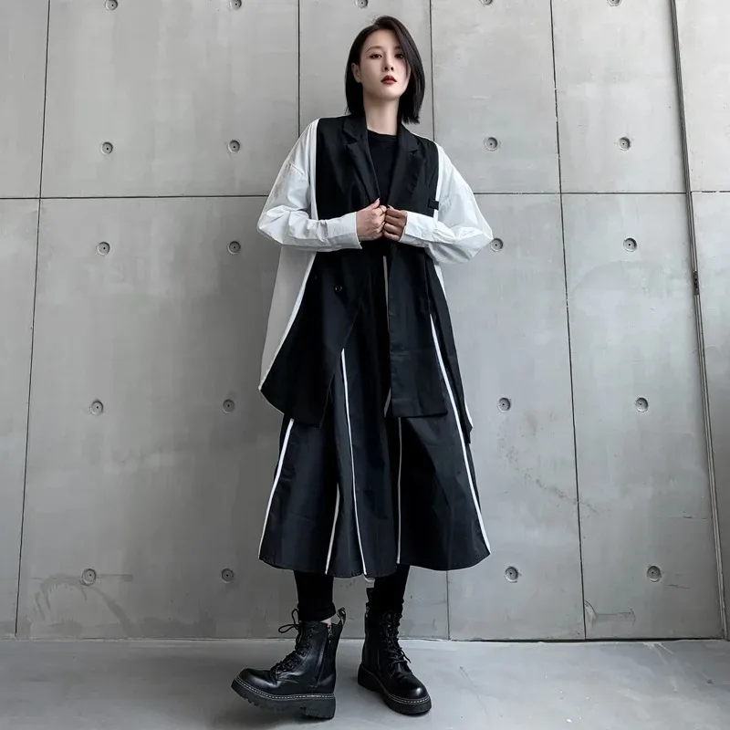 SuperAen Shirt Woman 2022 New Autumn Design Sense of Minority Retro Streetwear New Style Irregular Shirt White Chic Top
SuperAen Shirt Woman 2022 New Autumn Design Sense of Minority Retro Streetwear New Style Irregular Shirt White Chic Top