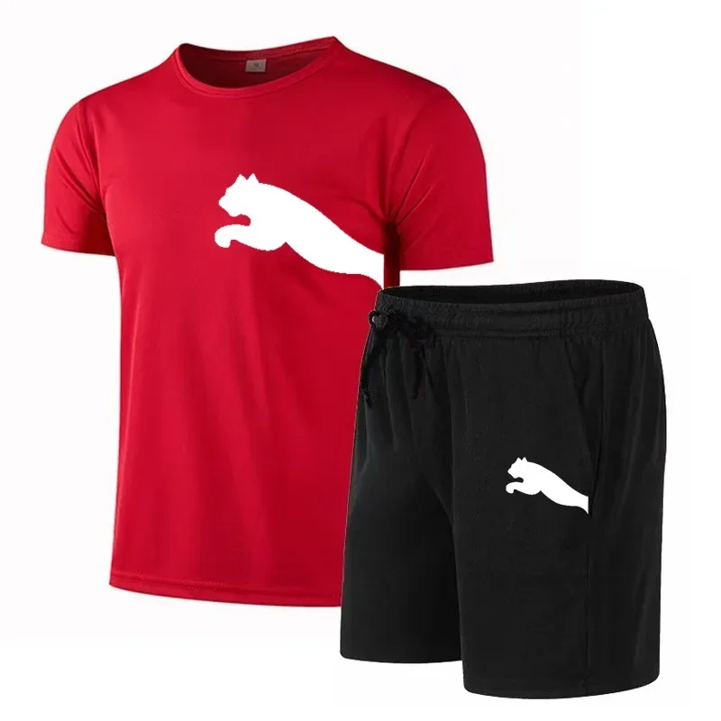 Men's short-sleeved T-shirt sportswear set, summer new outdoor basketball casual men's pullover + shorts two-piece set
Men's short-sleeved T-shirt sportswear set, summer new outdoor basketball casual men's pullover + shorts two-piece set