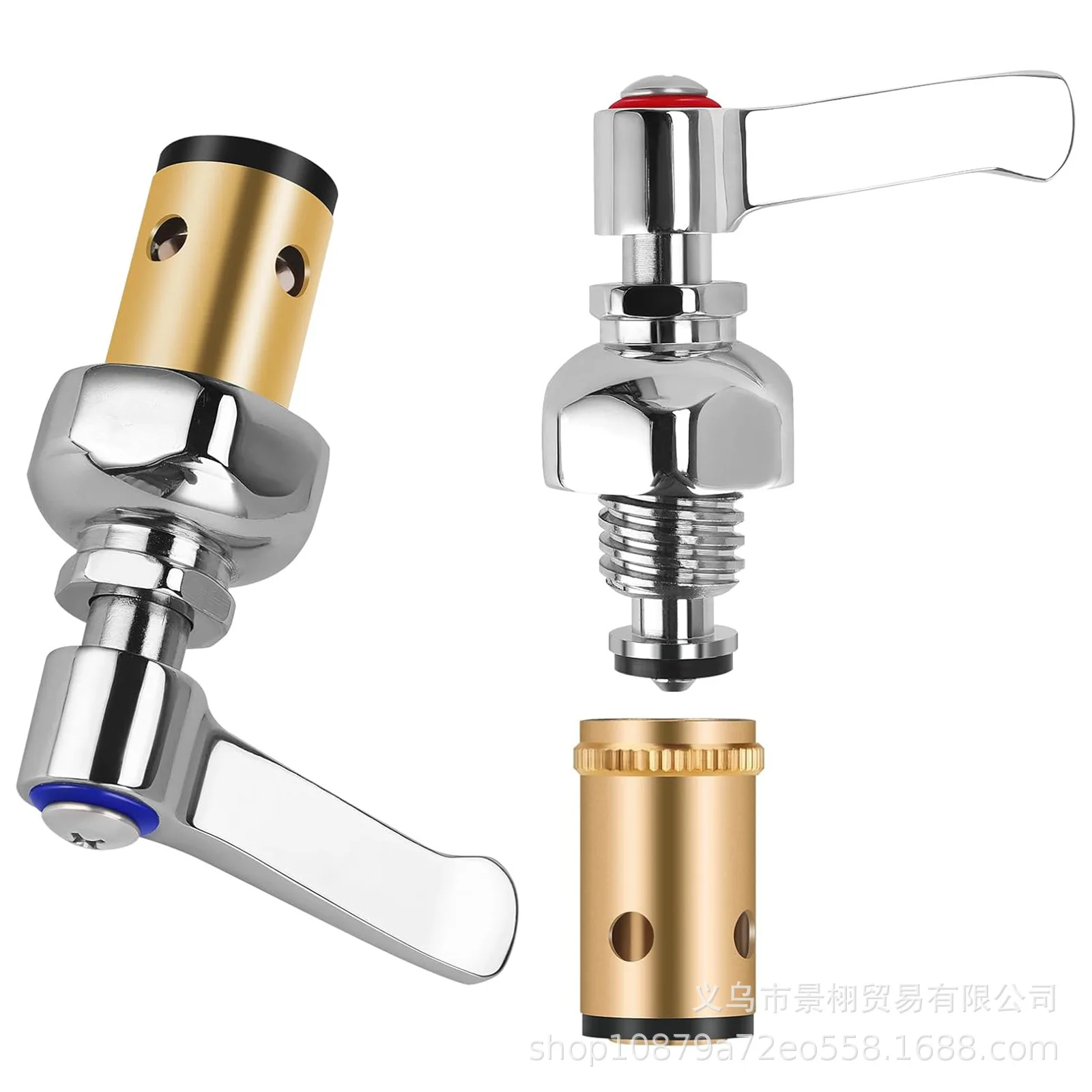 Red and Blue Faucet Valve Core, Hotel Kitchen Dishwashing Faucet Valve Core 00 2713-40 00 2714-40
Red and Blue Faucet Valve Core, Hotel Kitchen Dishwashing Faucet Valve Core 00 2713-40 00 2714-40