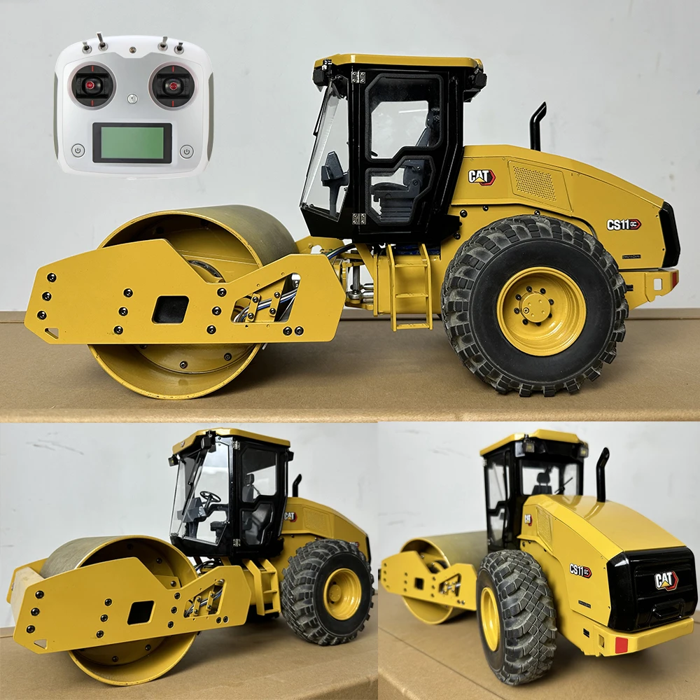 CS11 1/12 RC Hydraulic Road Roller Metal Model RTR Version with Full Set of Electronics Remote Control Road Roller Car Model Toy
CS11 1/12 RC Hydraulic Road Roller Metal Model RTR Version with Full Set of Electronics Remote Control Road Roller Car Model Toy