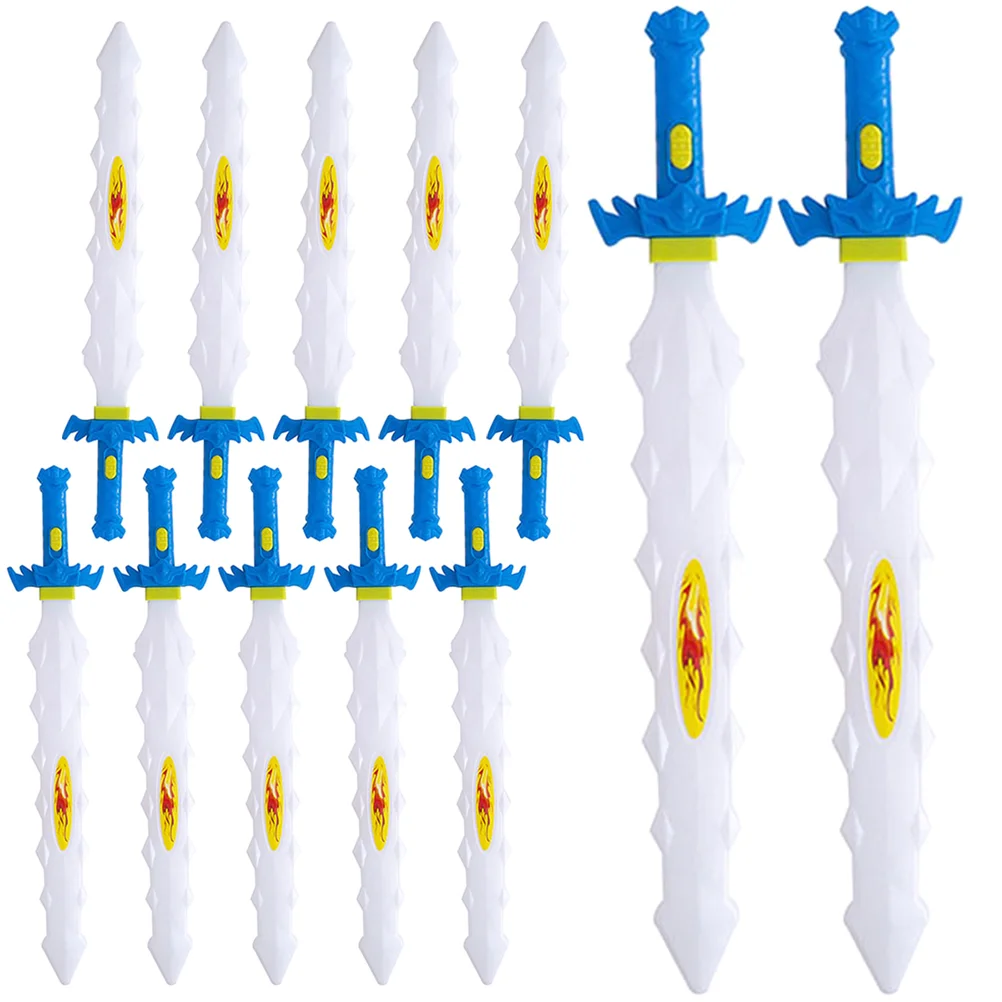 12 Pcs Toys Luminous Sword for Toddlers Kids Plastic Swords Flash Children Lightsabers Gifts
12 Pcs Toys Luminous Sword for Toddlers Kids Plastic Swords Flash Children Lightsabers Gifts