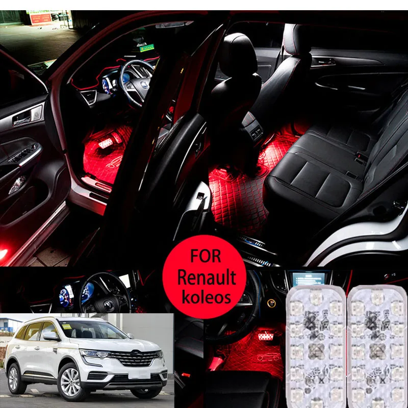 FOR Renault koleos LED Car Interior Ambient Foot Light Atmosphere Decorative Lamps Party decoration lights Neon strips
FOR Renault koleos LED Car Interior Ambient Foot Light Atmosphere Decorative Lamps Party decoration lights Neon strips
