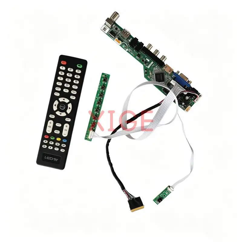 Drive Board Fit LTN140AT01 LTN140AT07 LTN140AT08 LTN140AT02 1366x768 LVDS-40 Pin Laptop Monitor USB+AV+VGA+HDMI 1366*768 Kit DIY
Drive Board Fit LTN140AT01 LTN140AT07 LTN140AT08 LTN140AT02 1366x768 LVDS-40 Pin Laptop Monitor USB+AV+VGA+HDMI 1366*768 Kit DIY