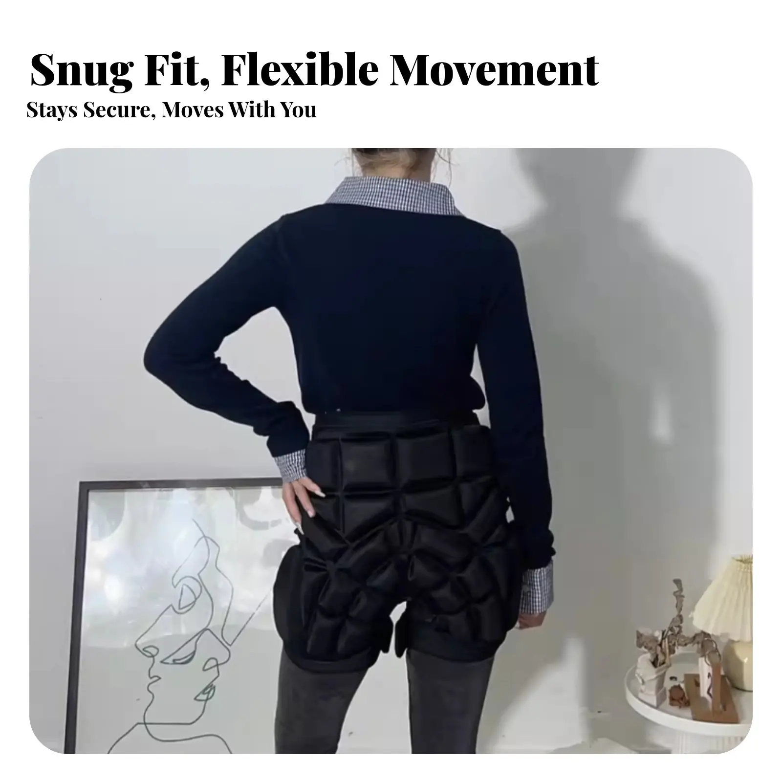 Накладки на бедра, наколенники, защитная экипировка для лыж, защита от падений, комплект для зимних видов спорта для взрослых, надеваемые поверх одежды, полная защита
Накладки на бедра, наколенники, защитная экипировка для лыж, защита от падений, комплект для зимних видов спорта для взрослых, надеваемые поверх одежды, полная защита