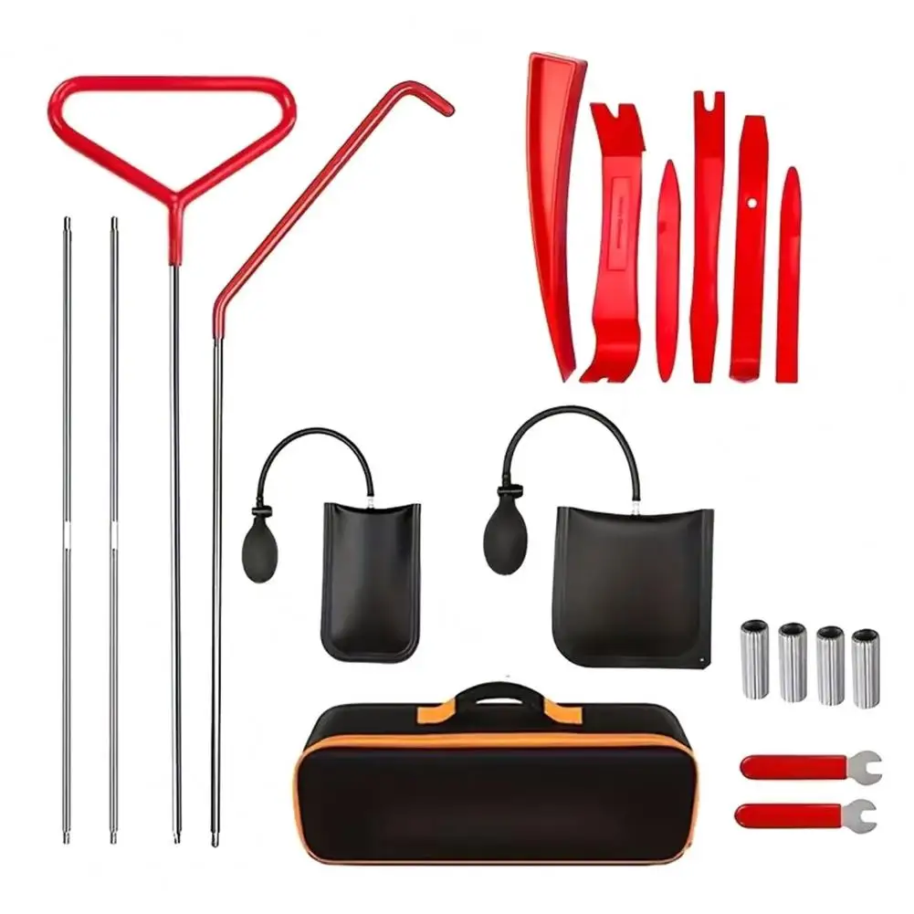 1 Set Car Door Clip Removal Tool Ergonomic Curved Design Flexible Segmented Tool with Non-Slip Nuts Rust-Resistant Wrench Remova
1 Set Car Door Clip Removal Tool Ergonomic Curved Design Flexible Segmented Tool with Non-Slip Nuts Rust-Resistant Wrench Remova