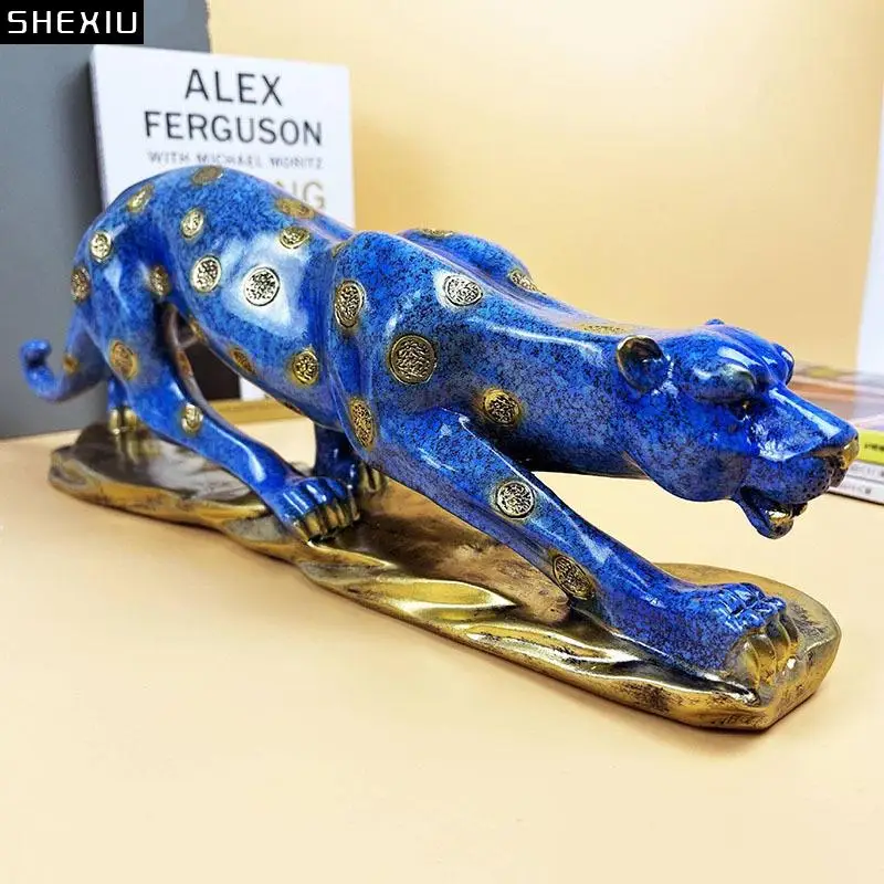 Creative Graffiti Leopard Sculpture Desk Decoration Painted Crafts Resin Statue Ornaments Modern Decor Colorful Graffiti Leopard
Creative Graffiti Leopard Sculpture Desk Decoration Painted Crafts Resin Statue Ornaments Modern Decor Colorful Graffiti Leopard