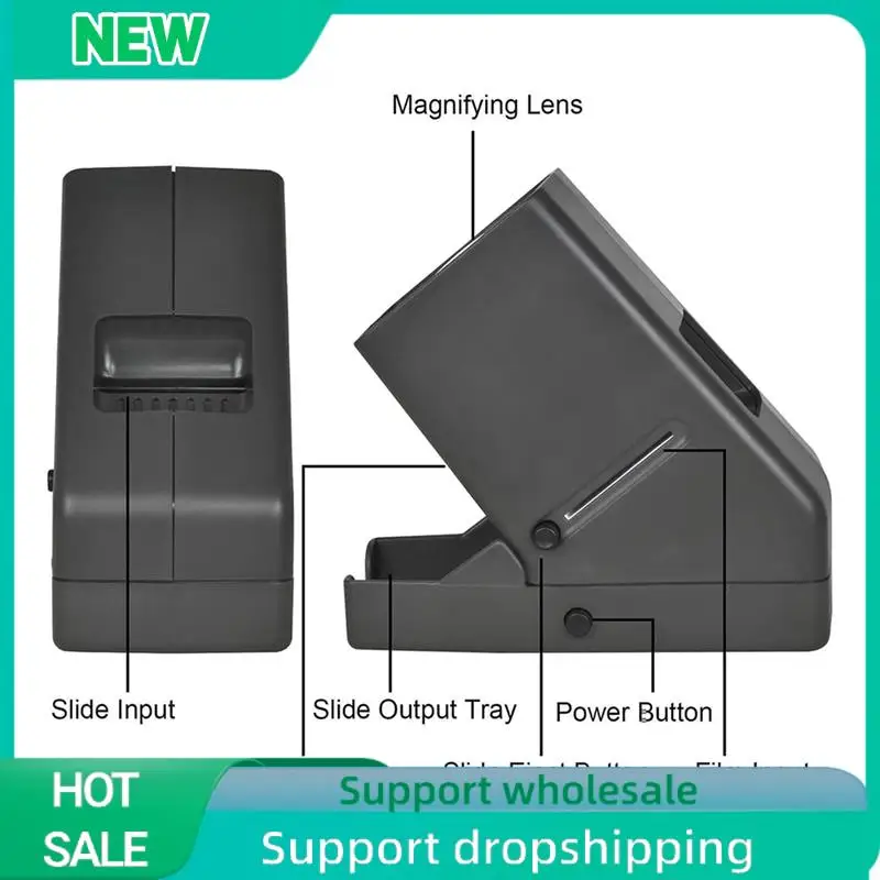 Solid 35Mm Slide Viewer, 3X Magnification, USB Powered/Battery Operation-For 35Mm Daylight Film Slide And Negative Viewer
Solid 35Mm Slide Viewer, 3X Magnification, USB Powered/Battery Operation-For 35Mm Daylight Film Slide And Negative Viewer