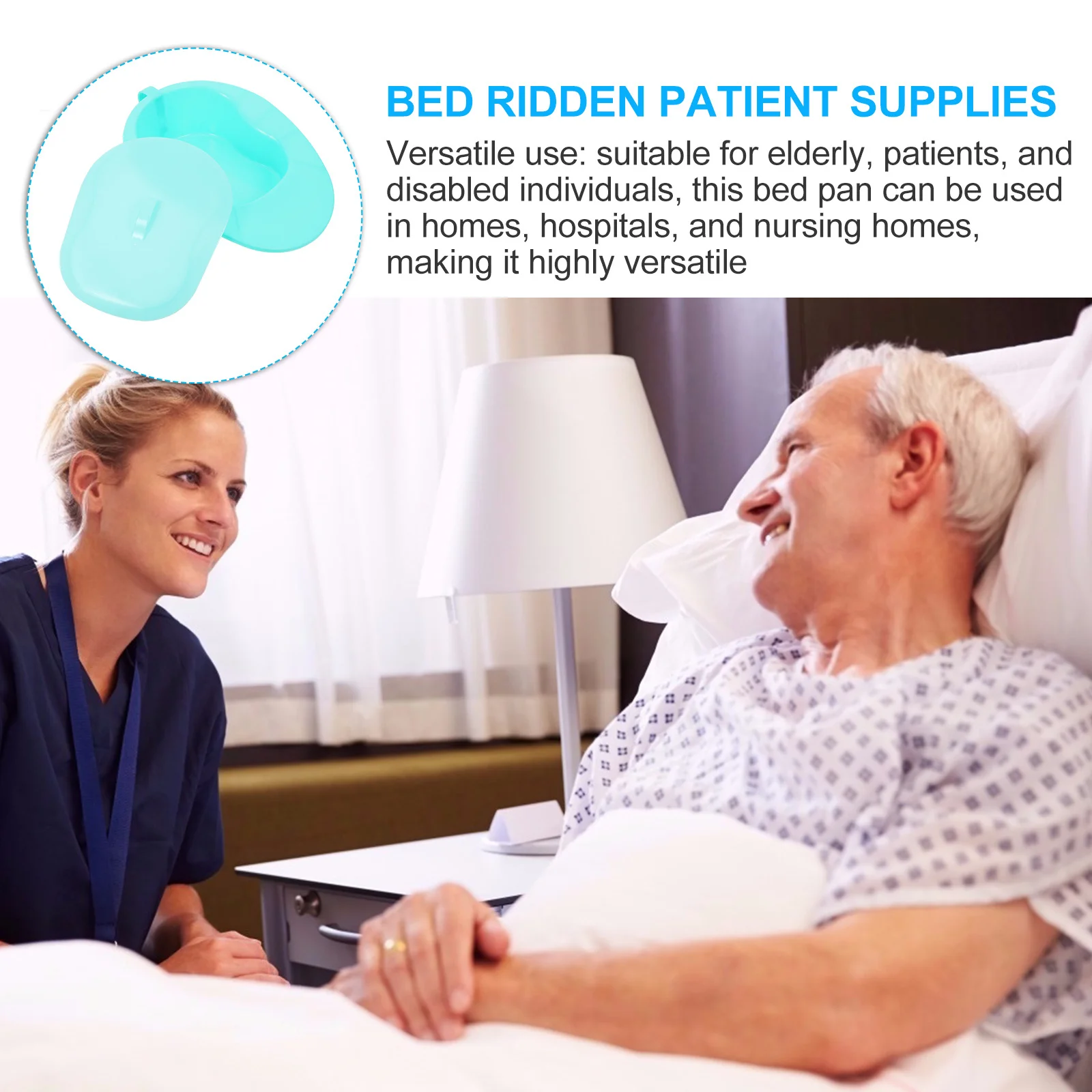 Bed Pan With Lid Large Capacity Portable Toilet For Elderly Bedridden Patients Easy Clean Safe Durable Use Home Hospital Nursing
Bed Pan With Lid Large Capacity Portable Toilet For Elderly Bedridden Patients Easy Clean Safe Durable Use Home Hospital Nursing