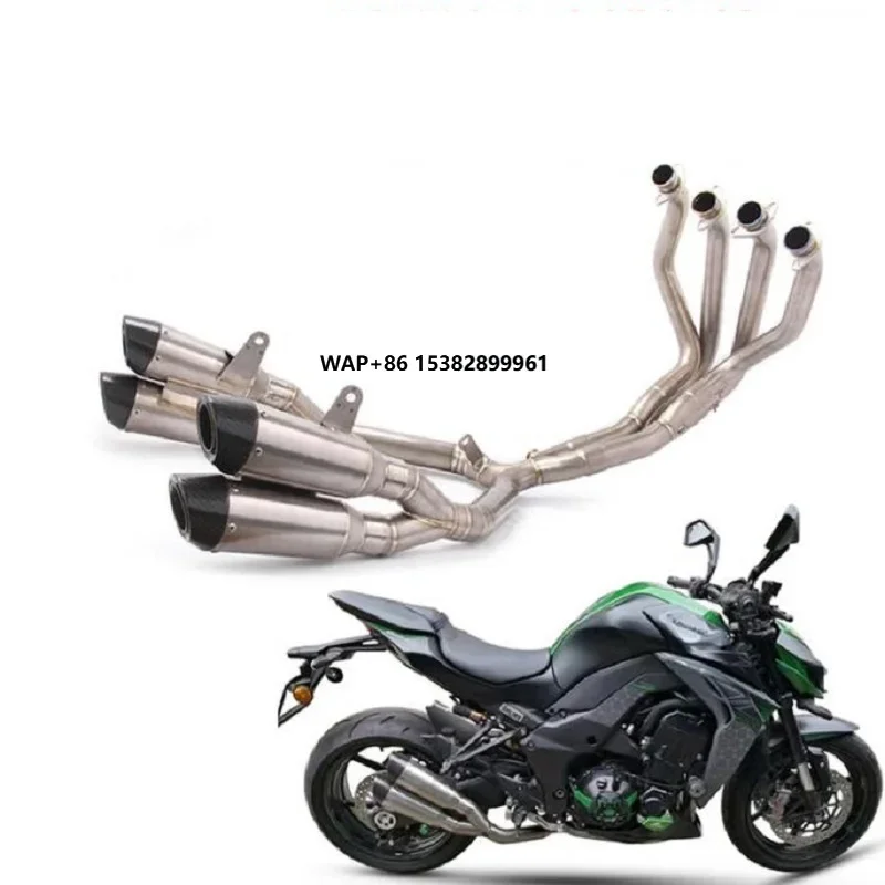 For Z1000 Motorcycle Exhaust Full Systems Front Mid Pipe Ninja 1000 Titanium Alloy Muffler 51mm
For Z1000 Motorcycle Exhaust Full Systems Front Mid Pipe Ninja 1000 Titanium Alloy Muffler 51mm