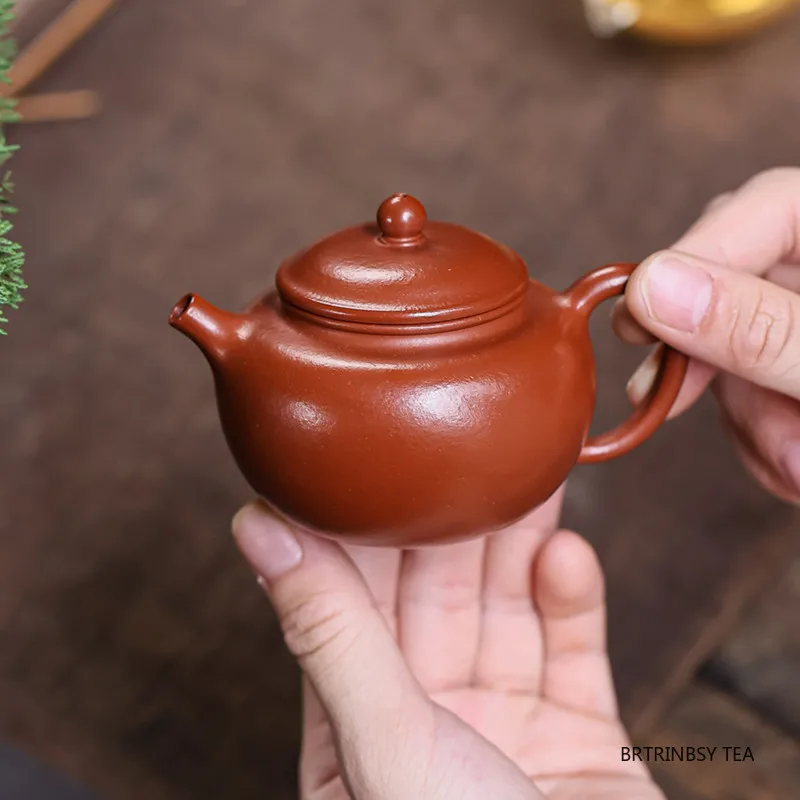 120ml Tradition Handmade Yixing Zisha Teapot Tea Pot Beauty Tea Infuser Kettle Chinese Household Purple Clay Tea Set Teaware
120ml Tradition Handmade Yixing Zisha Teapot Tea Pot Beauty Tea Infuser Kettle Chinese Household Purple Clay Tea Set Teaware