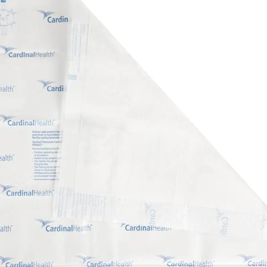 Cardinal Health Quilted Premium Comfort Underpad Wings Maximum Absorbency Disposable Incontinence Pads Protective Bed Pads Prot
Cardinal Health Quilted Premium Comfort Underpad Wings Maximum Absorbency Disposable Incontinence Pads Protective Bed Pads Prot
