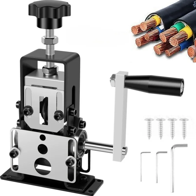 Stripper Manual Wire Stripping Tool Portable Electric Drill Powered Copper Scrap Wire Peeler
Stripper Manual Wire Stripping Tool Portable Electric Drill Powered Copper Scrap Wire Peeler