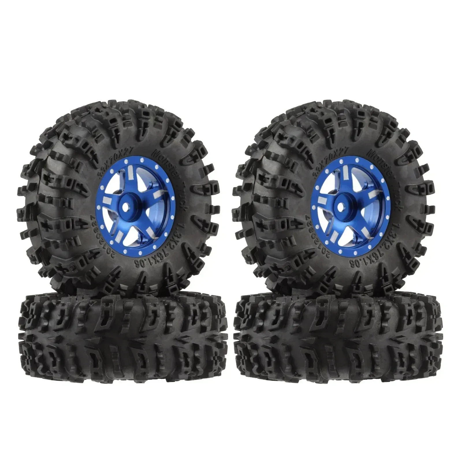 4pcs 1.3 Inch Claw Mud Terrain Rubber Tires 70*27mm Off Road Wheel Tyres Upgrade Parts for 1/18 TRX4M 1/24 SCX24 RC Crawler
4pcs 1.3 Inch Claw Mud Terrain Rubber Tires 70*27mm Off Road Wheel Tyres Upgrade Parts for 1/18 TRX4M 1/24 SCX24 RC Crawler