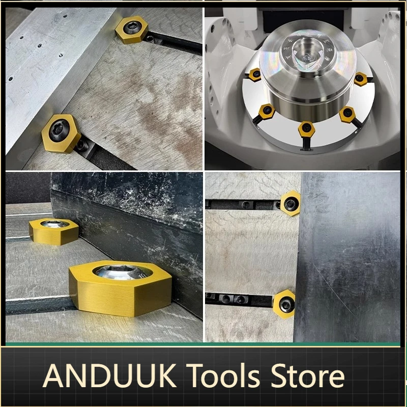 6 Pcs Hexagonal Eccentric Fixture Clamps Stainless Steel Anchor Clamping with Nut for Workholding Thread M4 M5 M6 M8 M10 M12 M16
6 Pcs Hexagonal Eccentric Fixture Clamps Stainless Steel Anchor Clamping with Nut for Workholding Thread M4 M5 M6 M8 M10 M12 M16