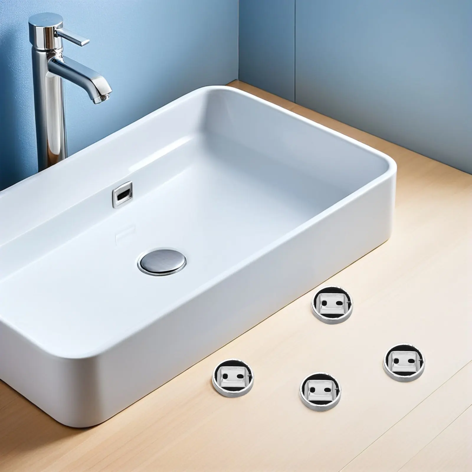 4Pcs Bathroom Towel Bar Replacement Parts Stainless Steel 32x24mm Rectangular Base Mounting Hardware Hole Spacing 15Mm Toilet
4Pcs Bathroom Towel Bar Replacement Parts Stainless Steel 32x24mm Rectangular Base Mounting Hardware Hole Spacing 15Mm Toilet