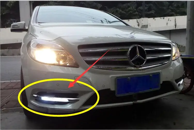 EMS Car styling DRL Kit For Benz W245 B Class B180 B150 B170 B200 2008 2009 2010 LED Bumper Daytime Running Lights Daylight
EMS Car styling DRL Kit For Benz W245 B Class B180 B150 B170 B200 2008 2009 2010 LED Bumper Daytime Running Lights Daylight