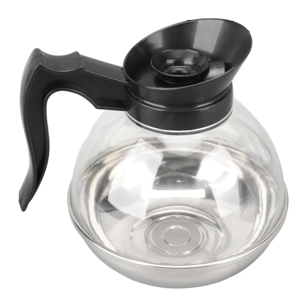 Stainless Steel Coffee Kettle Black Handle Comfortable Handle Tea Kettle Heat Resistance 1700ml Capacity
Stainless Steel Coffee Kettle Black Handle Comfortable Handle Tea Kettle Heat Resistance 1700ml Capacity