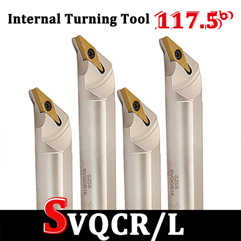 1 шт. S16Q S20R S25S SVQCR11 SVQCL16 держатель инструмента для внутренней обточки высокого качества SVQCR SVQCL для токарных вставок VCMT VBMT
1 шт. S16Q S20R S25S SVQCR11 SVQCL16 держатель инструмента для внутренней обточки высокого качества SVQCR SVQCL для токарных вставок VCMT VBMT
