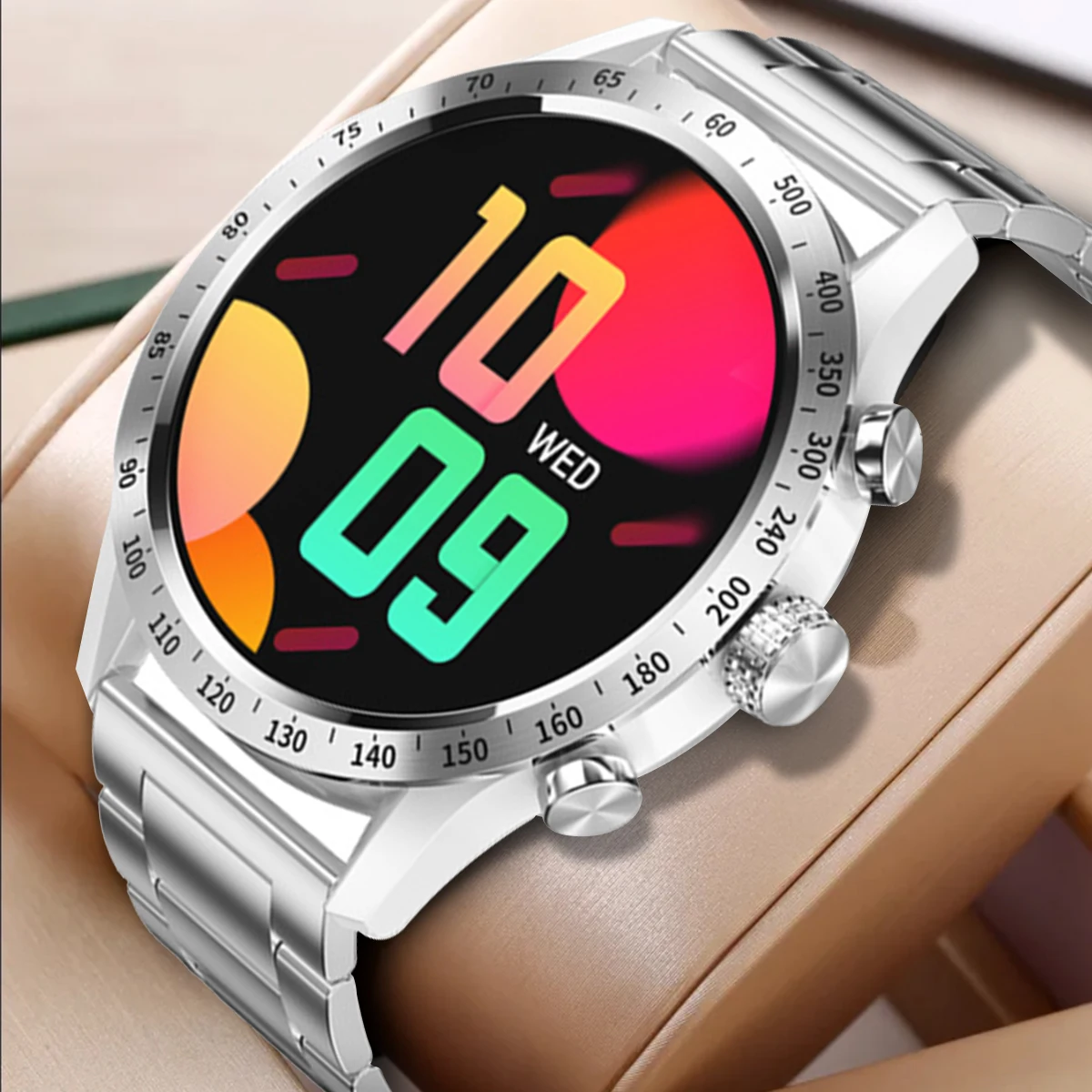 New 1.28-inch AMOLED Bluetooth Call Women's Watch Heart Rate and Blood Pressure Monitoring Voice Assistant Fashion Smart watch
New 1.28-inch AMOLED Bluetooth Call Women's Watch Heart Rate and Blood Pressure Monitoring Voice Assistant Fashion Smart watch